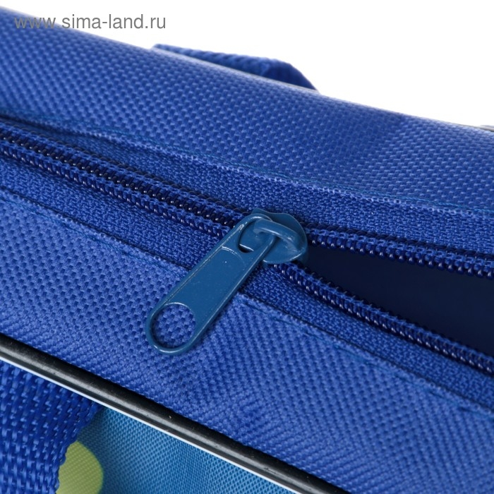 Папка с ручками текстильная, А4, 330 х 260 х 70 мм, Calligrata, «Цифры монстры»