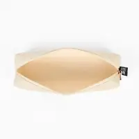 Пенал школьный, искусственная кожа &laquo;Бежевый&raquo;