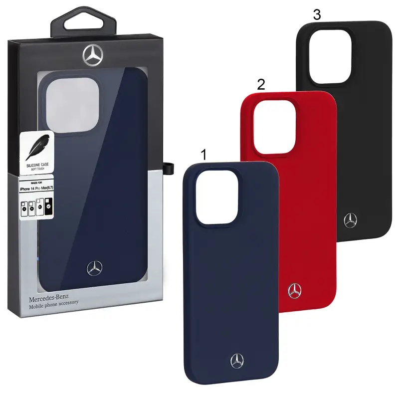 Чехол iPh 14 Pro Max Benz silicone Чехол iPh 14 Pro Max Benz silicone