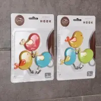 Крючок на липучке «Соловей», 3 шт, цвет МИКС