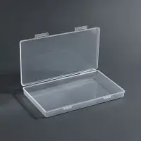 Бокс для хранения мелочей, 19.5&times;10.5&times;2.2 см, прозрачный