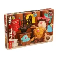 Макси-Пазл 54 эл. "Кофейные коты" 54ПЗ3_35745