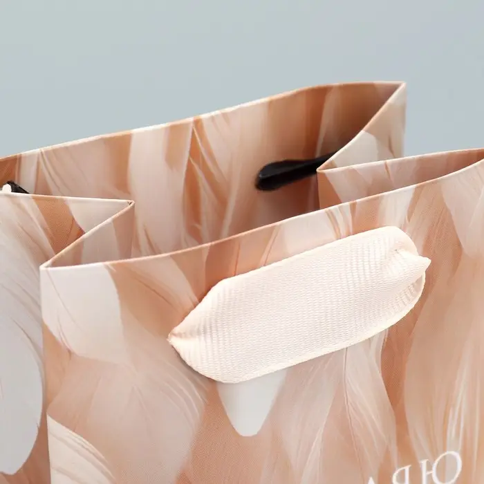 Пакет подарочный ламинированный, упаковка, «Поздравляю», 9 х 12 х 6.5 см