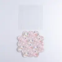 Коробка для печенья, кондитерская упаковка с пластиковой крышкой, &laquo;Цветы&raquo;, 10.5 х 10.5 х 3 см