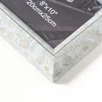 Фоторамка пластик 20х25 см "Марокканская мозаика" оттенки голубого 29,8х25х2 см