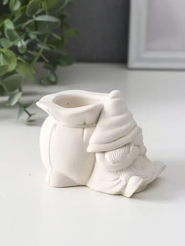 Фигура с подставка для мелочей «Гном с мешком», 6.5×9.5×6.5 см
