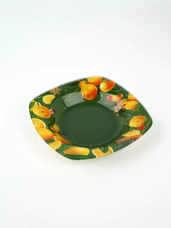 Тарелка суповая новогодняя &laquo;Апельсины&raquo;, 20&times;20 см