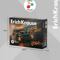 Гуашь 12 цветов ErichKrause Road Beast