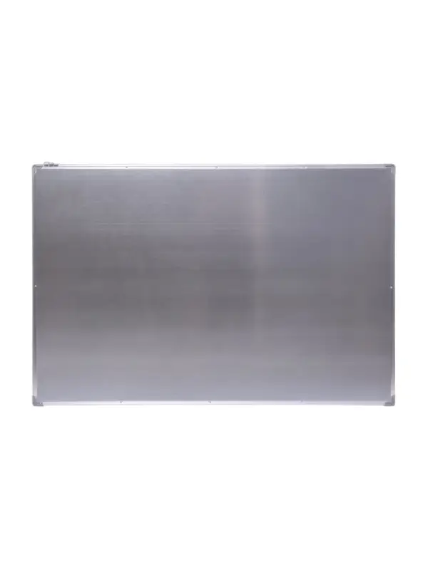 Доска магнитно-маркерная Calligrata, 100&times;150 см, черная, с полочкой, в алюминиевой рамке