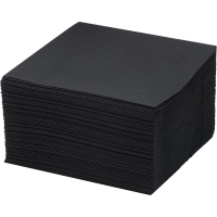 Салфетки бумажные 2-сл. 33х33 черные 200 шт./уп