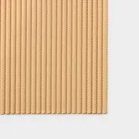 Коврик для ванной и туалета Доляна, 65&times;100 см, бежевый