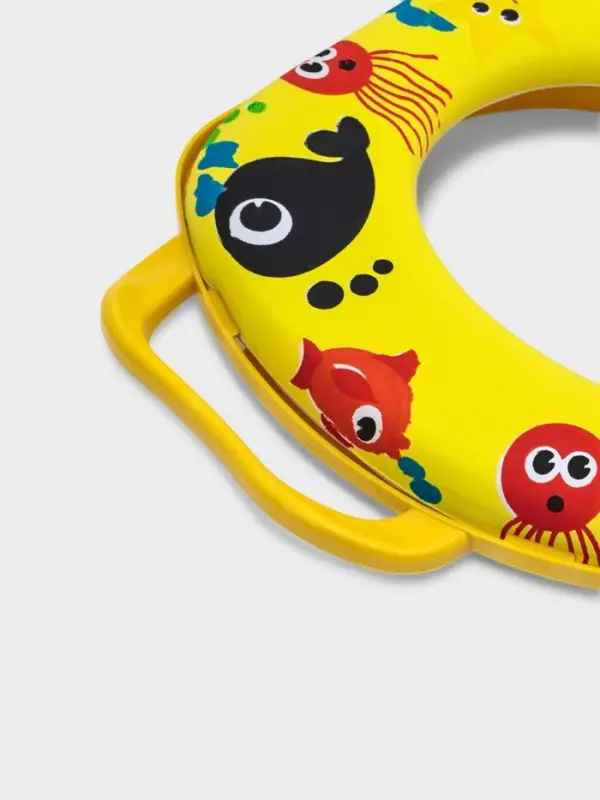 Сиденье для унитаза детское с ручками Доляна &laquo;Морские жители&raquo;, 30&times;36 см