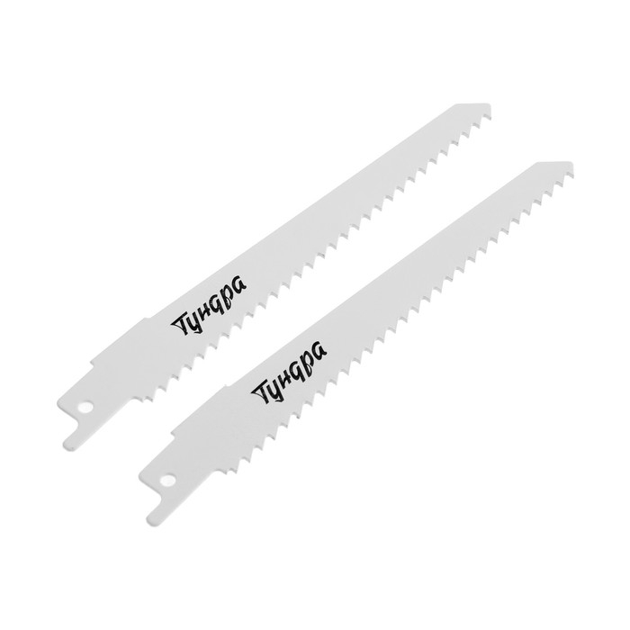 Полотна по дереву для сабельной пилы ТУНДРА, HCS, 125/150 х 4.3 мм, 2 шт. Полотна по дереву для сабельной пилы ТУНДРА, HCS, 125/150 х 4.3 мм, 2 шт.