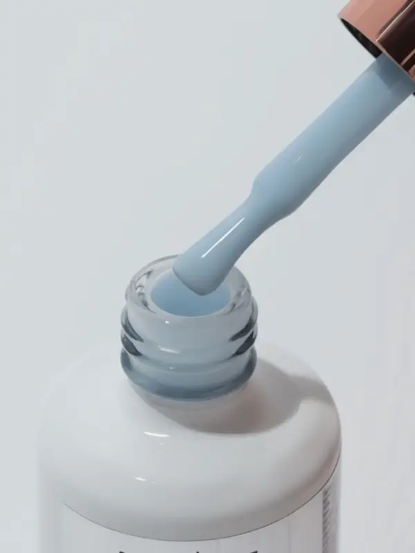 Гель для ногтей, мультифункциональный 5 в 1, камуфлирующий, LED/UV, 15 мл, голубой 06