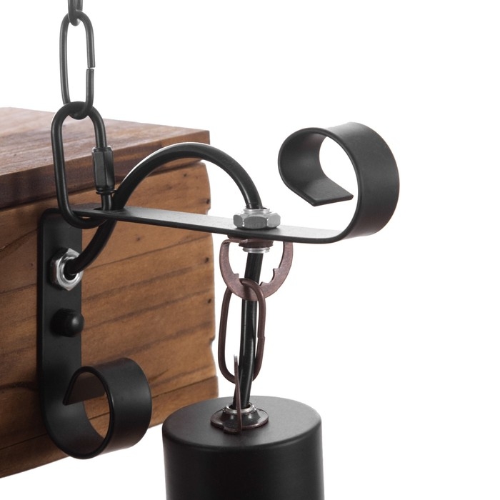 Люстра Люстра "Willow" 6хЕ27 40Вт черный 55х100 см