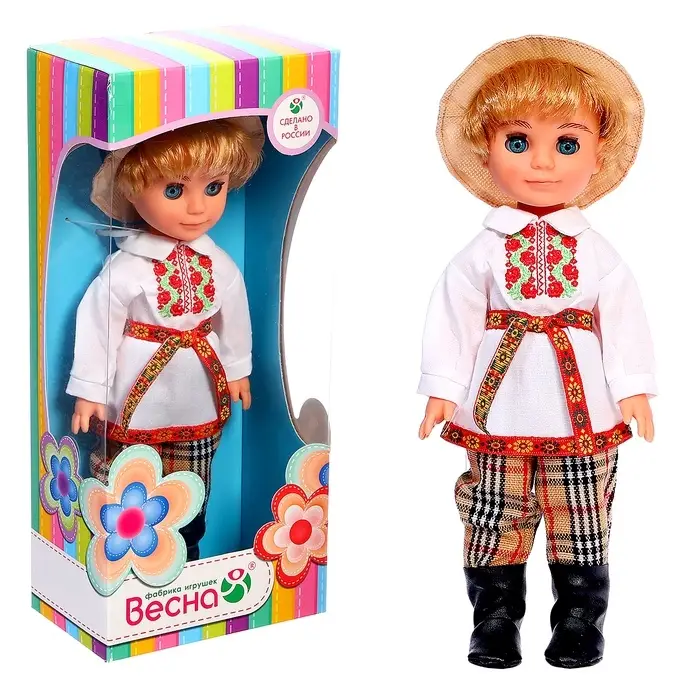Кукла &laquo;Мальчик в белорусском костюме&raquo;, 30 см