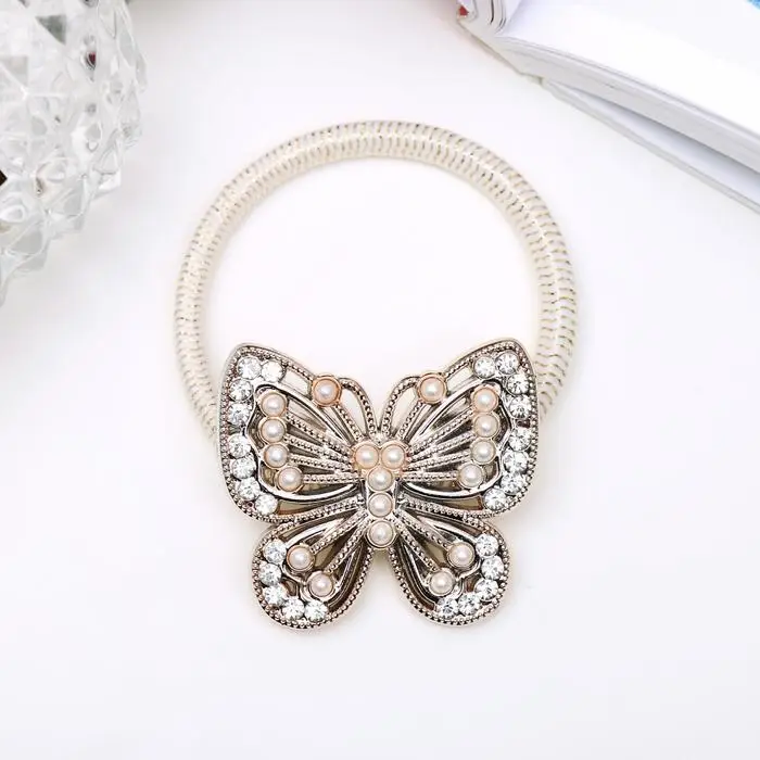 Резинка для волос Резинка для волос "Каролина" бабочка, 3,5 см