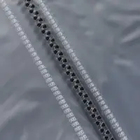 Папка с 10 вкладышами А4, 500 мкм, Calligrata, текстура &laquo;песок&raquo;, чёрная