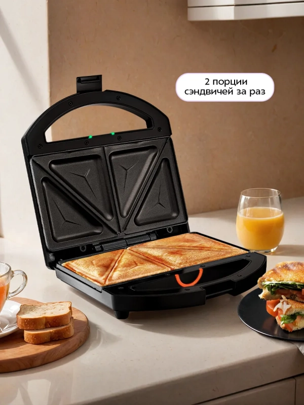 Бутербродница электрическая КТ-4612 - 750 Вт Бутербродница электрическая КТ-4612 - 750 Вт
