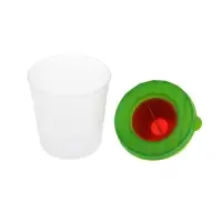 Стакан - непроливайка для рисования Calligrata, 210 мл, с заглушкой, МИКС