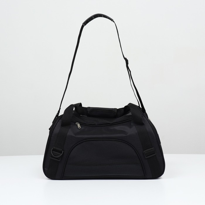 Сумка-переноска сетчатая, 48 х 26 х 31 см, черная Сумка-переноска сетчатая, 48 х 26 х 31 см, черная