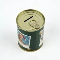 Копилка-банка металл «Советский новый год», 7.5×9.5 см
