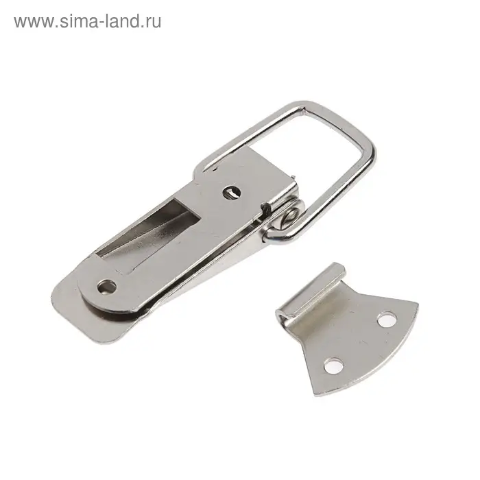 Замок-защелка на ящик Z17, 7.5 см, железный, с проушиной