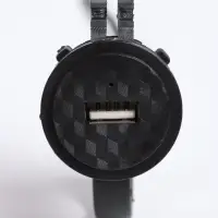 Зарядное устройство на руль мотоцикла, USB, 1.5 А, 24 В, провод 120 см