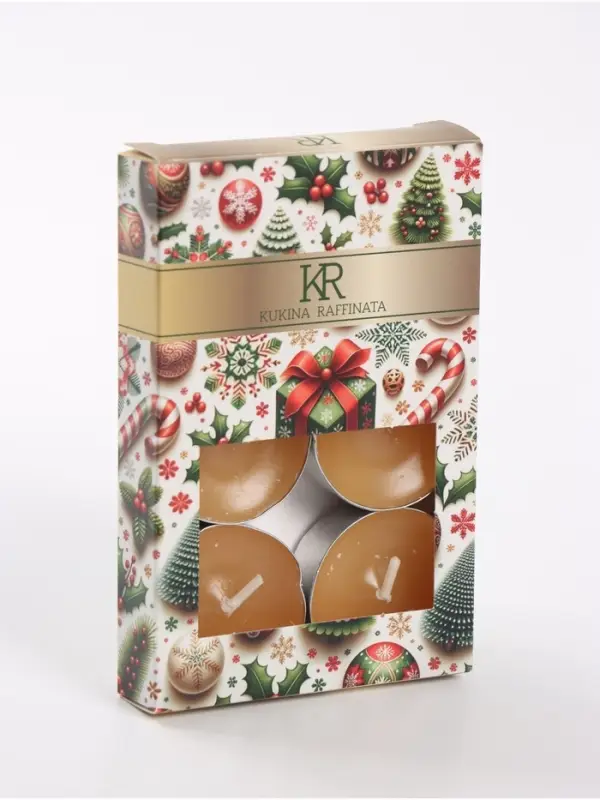 Свечи ароматические чайные &laquo;Корица&raquo;, 6 шт.