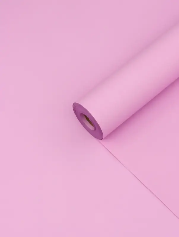 Пленка для цветов тонированная, матовая, розовый с серым, 0.5&times;30 м&plusmn;5%, 65 мкм