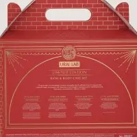 Подарочный набор новогодний в коробке дом: гель для душа 2 шт., соль и масло для душа, URAL LAB Подарочный набор новогодний в коробке дом: гель для душа 2 шт., соль и масло для душа, URAL LAB