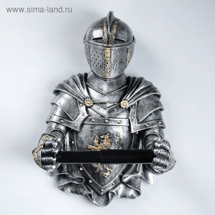 Держатель для туалетной бумаги  Держатель для туалетной бумаги "Рыцарь" 18х22х32см