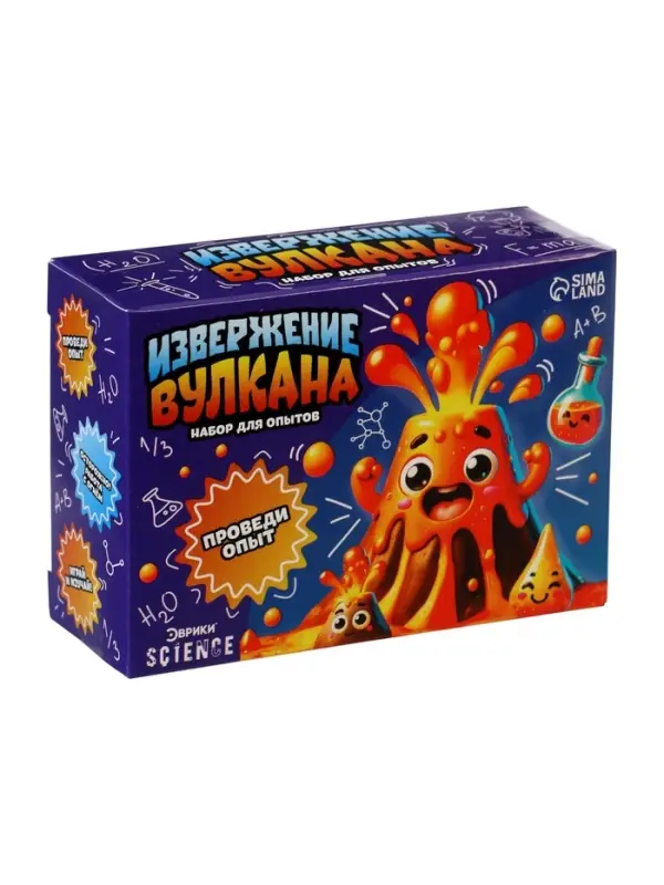 Набор для опытов "Большой набор для опытов", 6в1 ЭВРИКИ