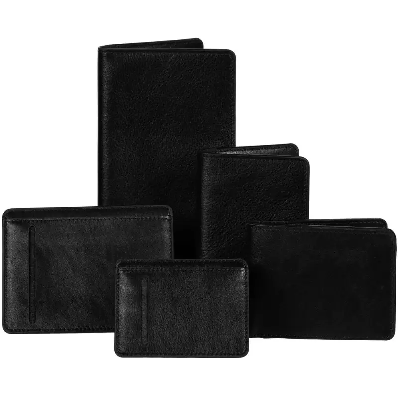 Обложка для паспорта Remini, черная Обложка для паспорта Remini, черная