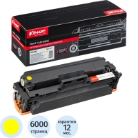 Картридж лазерный Комус 415X W2032X жел. пов. емк. для HP LJ M454/M479