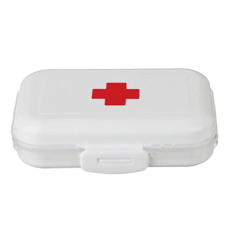 Универсальный бокс тм VETTA, дорожный, 8 отдел., пластик, 10х6х3,5см