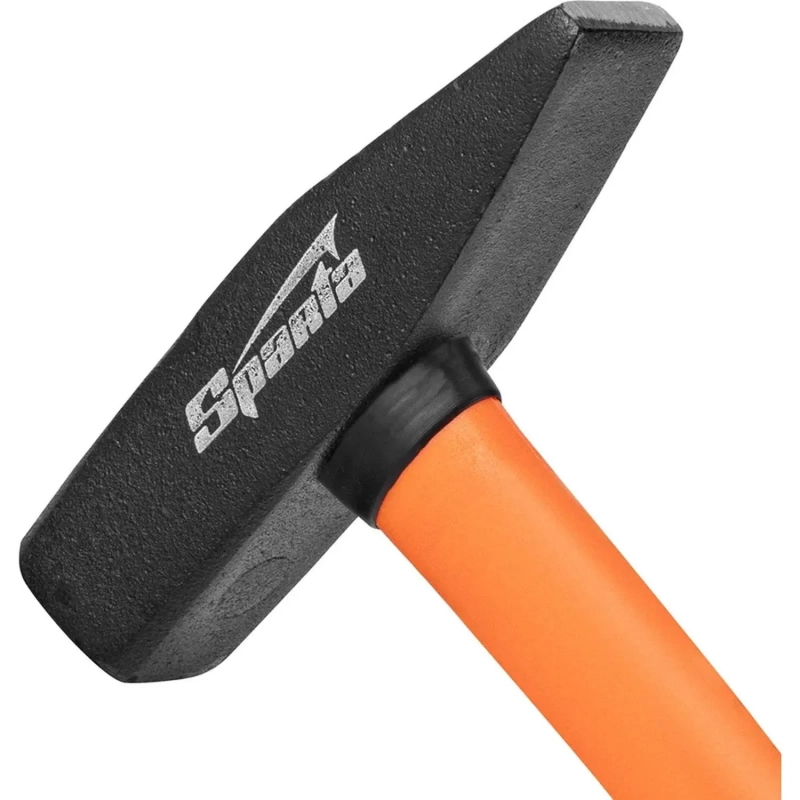 Молоток SPARTA 400г, фибергл. 2комп. ручка (10374)