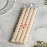 Набор хозяйственных свечей парафиновых, 1.9&times;24.5 см, 9 ч, 65 г, 4 шт.