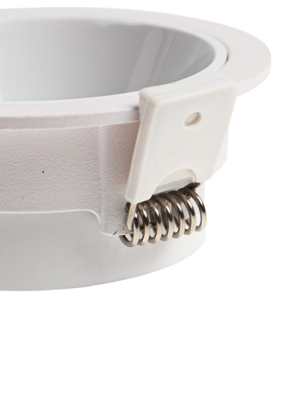 Светильник светодиодный встраиваемый, поворотный, 6Вт, 6500К, с драйвером, D75, белый Светильник светодиодный встраиваемый, поворотный, 6Вт, 6500К, с драйвером, D75, белый