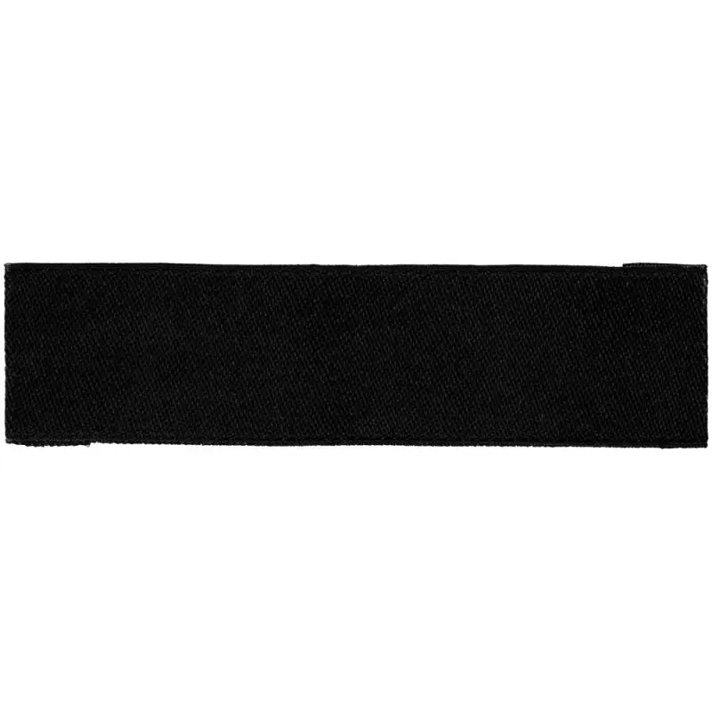 Лейбл тканевый Epsilon, S, черный