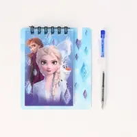 Блокнот А7 и мини ручка, Холодное сердце