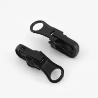 Бегунок автоматический для водонепроницаемой молнии &laquo;Спираль&raquo;, реверсивный, №7, 10 шт., чёрный