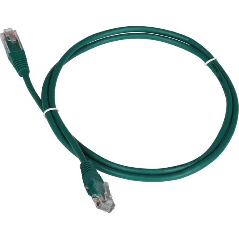 Патч-корд TWT TWT-45-45-1.5-GN UTP кат.5e, 1.5 м, зеленый
