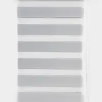 Штора рулонная 50х160см "День и Ночь" (по полотну 46х160см), цвет стальной