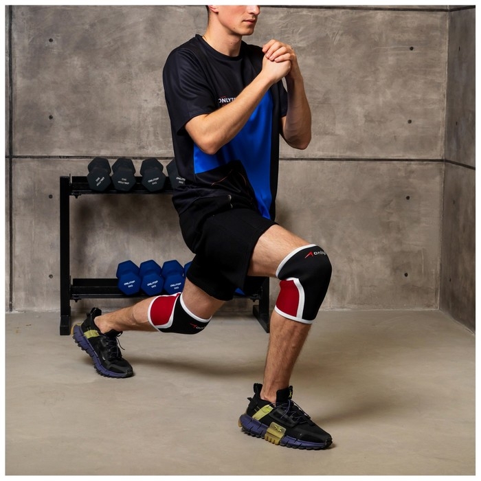 Наколенники неопреновые ONLYTOP, 7 мм, р. S Наколенники неопреновые ONLYTOP, 7 мм, р. S