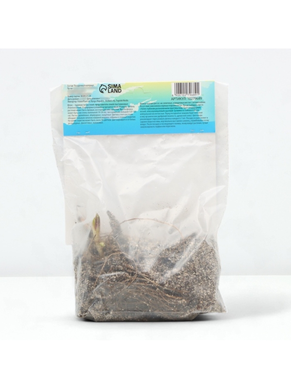 Флокс «Хербствальцер» корневище в пакете с торфогрунтом, р-р I, 2 шт.