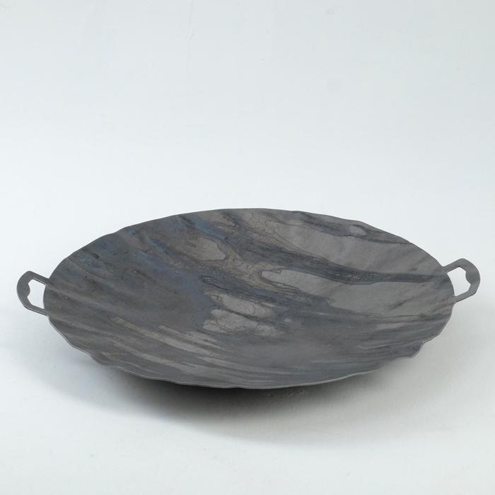 Сковорода садж плоский диаметр 50 см, толщина стали 2 мм Сковорода садж плоский диаметр 50 см, толщина стали 2 мм