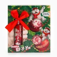 Подарочный набор косметики Happiki &laquo;Снежный бум&raquo;, 390 г