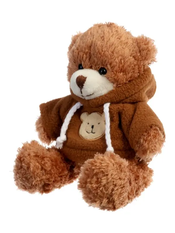 Мягкая игрушка "Милый мишка" в кофте, 15 см