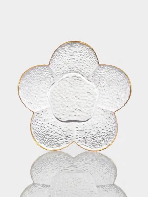 Салатник фигурный &laquo;Цветок&raquo;, 280 мл, 16&times;7.7 см, стекло